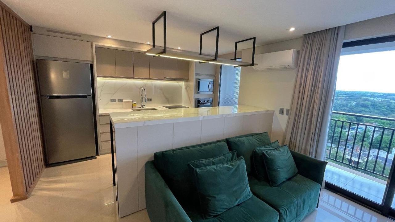Lindissimo Apt No Ultimo Andar No Centro De Foz Com Vista Incrivel Apartment Фос ду Игуасу Екстериор снимка